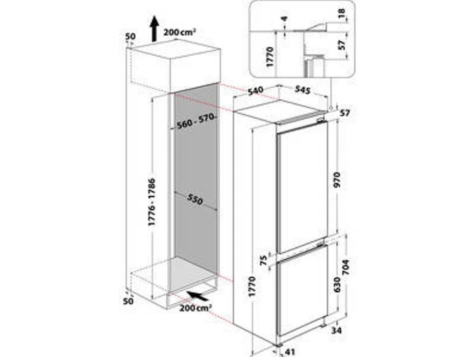 Frigorifico Combinado Hotpoint HAC18T312