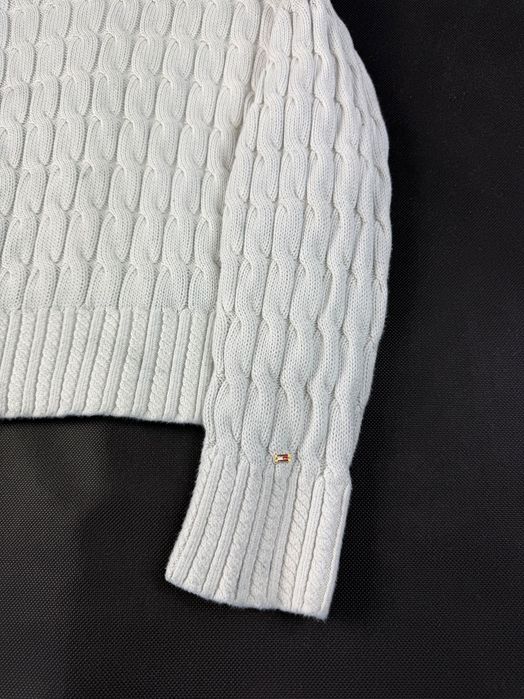 Sweter Warkocz Tommy Hilfiger Damski