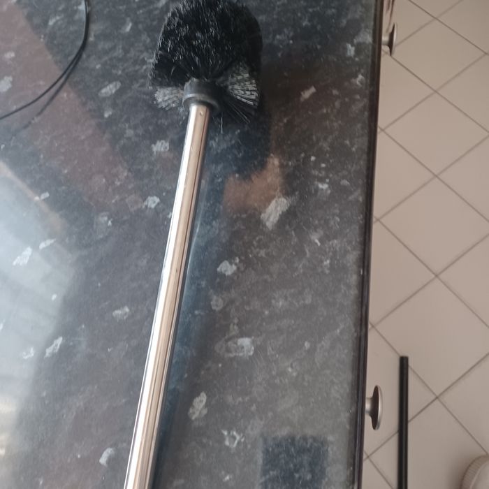 Escova da piaçaba usada