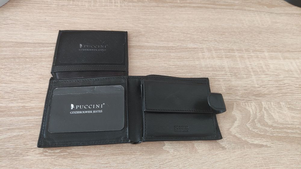 PILNIE sprzedam portfel męski Puccini