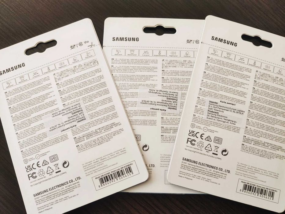 Karta pamięci Samsung 256GB SDXC EVO Plus 130MB/s