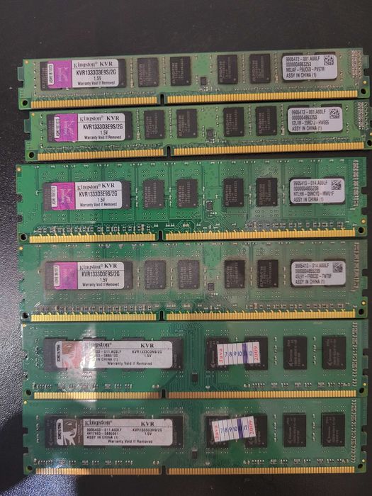 DDR3 1333 Kingston KVR  2G