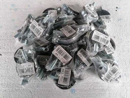 Obejma pojedyncza z gumą 5/4"