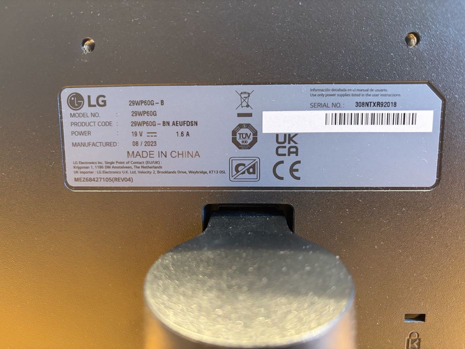 Monitor LG 29wp60g-b - 29” / 2560x1089 / LED IPS / Matowy / Jak nowy!