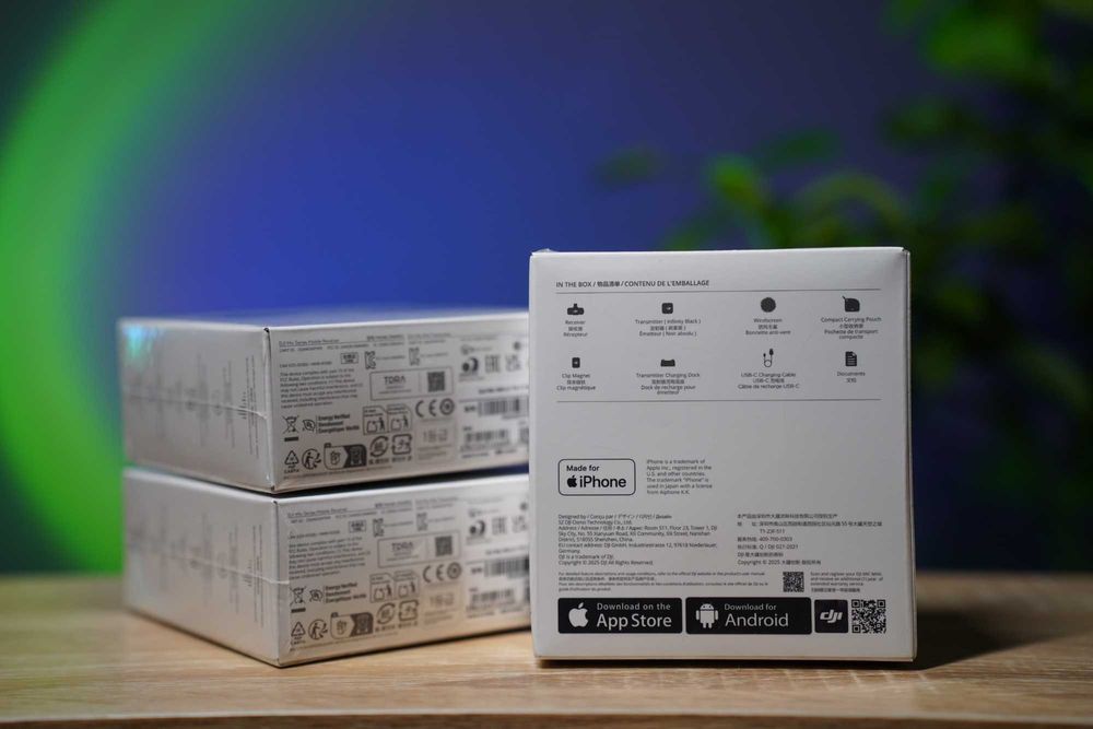 Мобільна версія • DJI Mic Mini Mobile Version (2 TX + 1 Mobile RX)