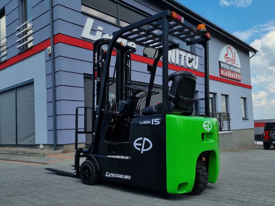 3-kołowy elektryczny wózek widłowy [EP- 1500 kg] (Li-ION) Rocznik 2025