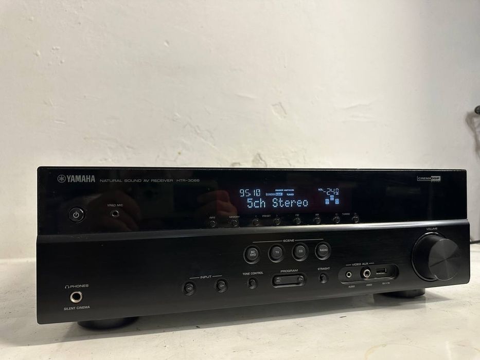 Yamaha HTR-3066 – amplituner kina domowego 5.1 | 5×100 W | HDMI | Dolby TrueHD | DTS-HD