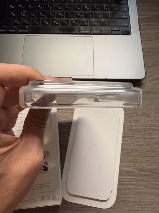 Оригінальний Apple Clear Case with MagSafe для iPhone 17 Pro