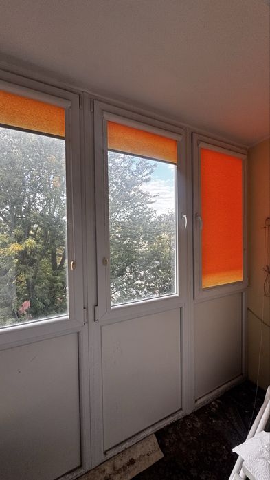 Duże okno balkonowe - do zabudowy logii