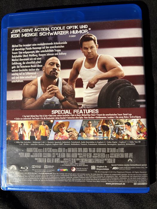 Pain & Gain Blu ray