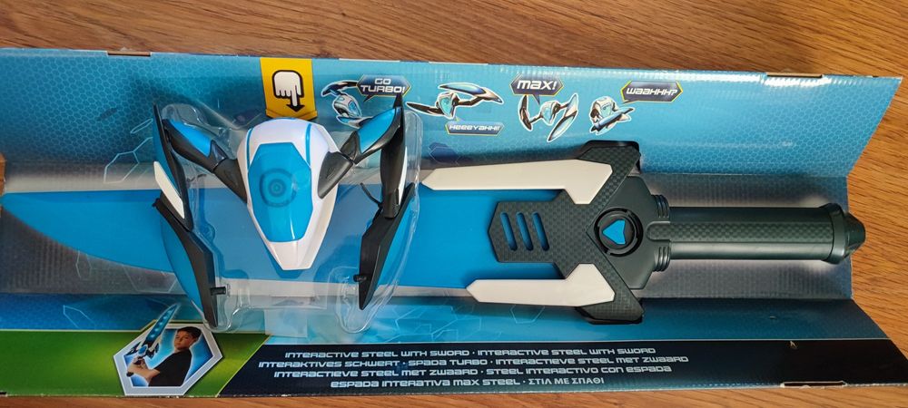 Турбо-меч Макс Стил со звуковым эффектом