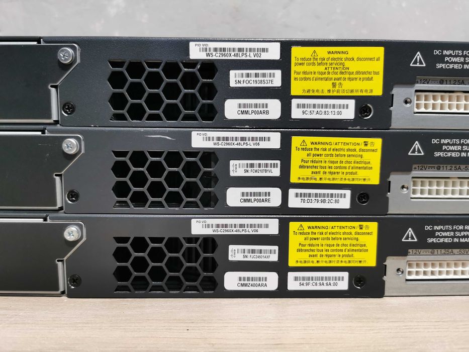 Гигабитный Poe Коммутатор Cisco WS-C2960X-48LPS-L(Poe) безнал/гарантия