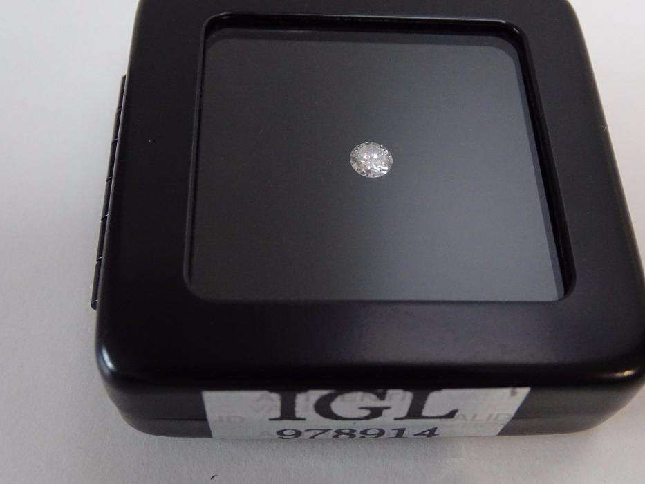 Piękny Brylant Diament H 0.36 ct VS1. Certyfikat