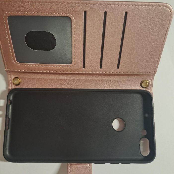 Etui na telefon złota róża