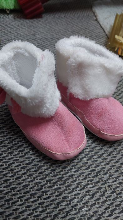 Pantufas 6 a 12 meses - menina
