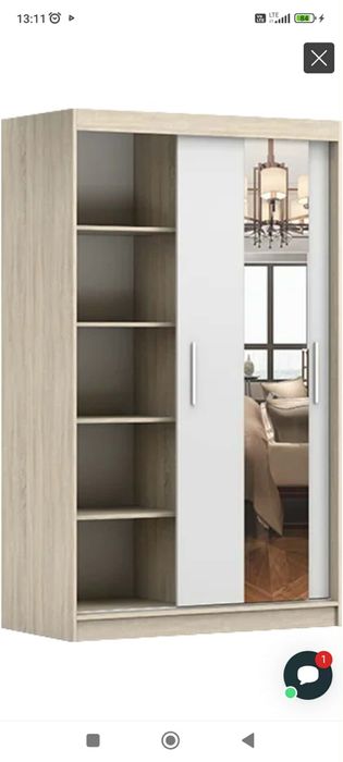 Szafa przesuwna. Jak Nowa