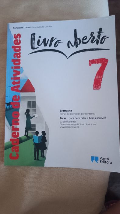 Grade 7 Activity Books: Portuguese, History, English, and Geography64551961032321123