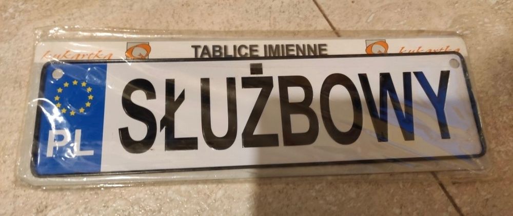 Tablica rejestracyjna dla dzieci do wózka zawieszka