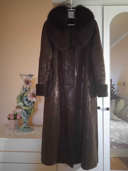 Натуральна дублянка довга