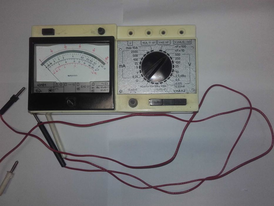 Miernik multimetr 43101 PRL rosyjski sprawny dokładny