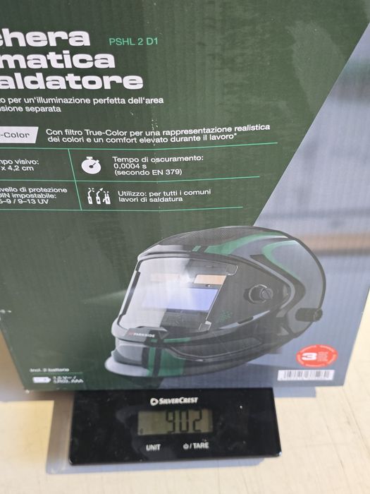 Capacete de soldadura parkside