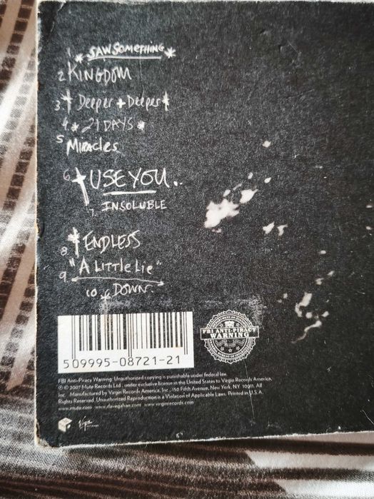 Dave Gahan CD edição digipack dos USA