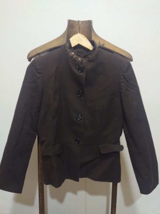 Blazer castanho senhora Tintoretto tamanho 38