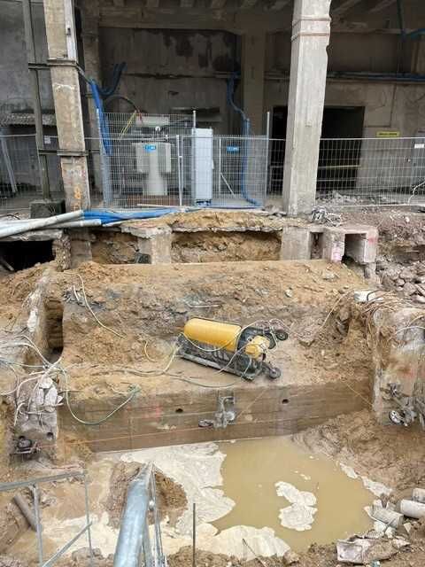 Cięcie, otworowanie w betonie- żelbecie, selektywne wyburzenia - BROKK