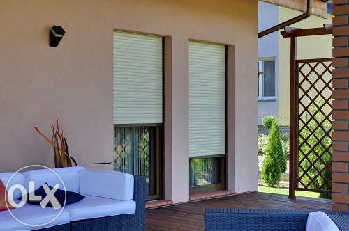 Roleta zewnętrzna standardowa, podtynkowa,putz,Roleta antywłamaniowa