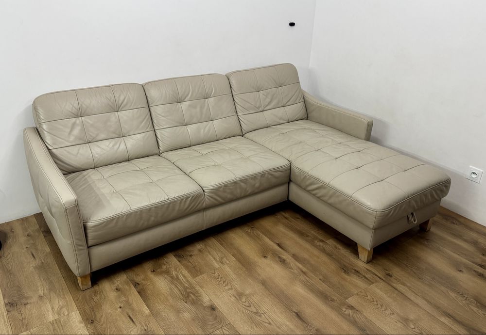 Skórzany Narożnik  z funkcją  spania!!!