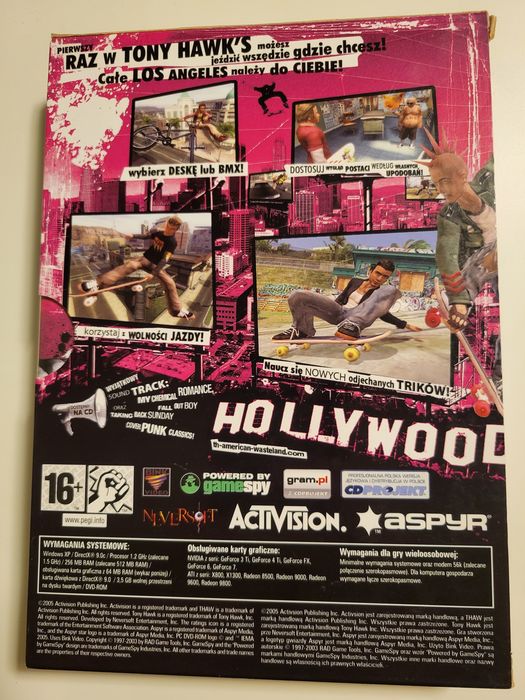 Tony Hawk American Wastland PC CD