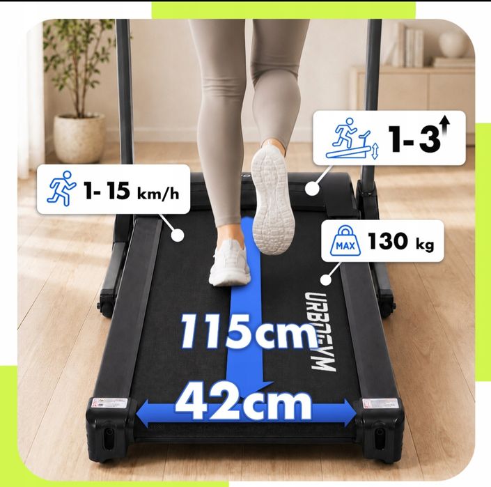 Bieżnia elektryczna URBOGYM V520