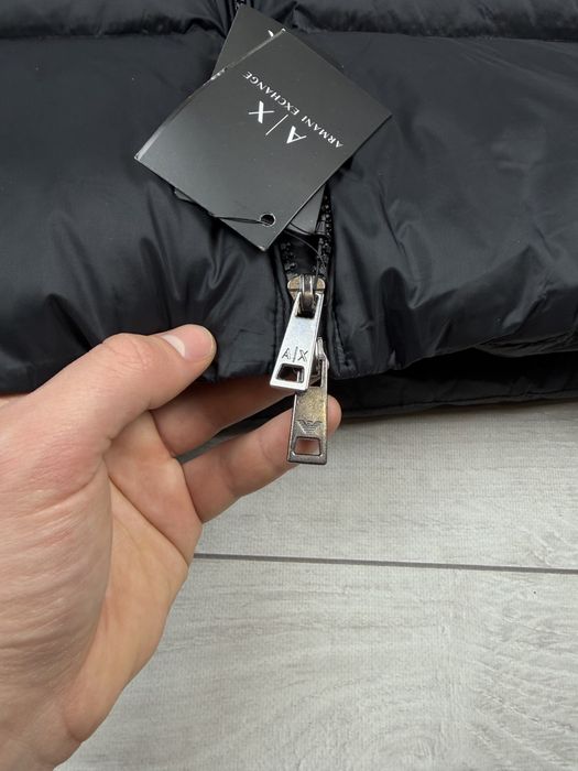 Пуховик Armani Exchange куртка EA7 армані пуфер AX