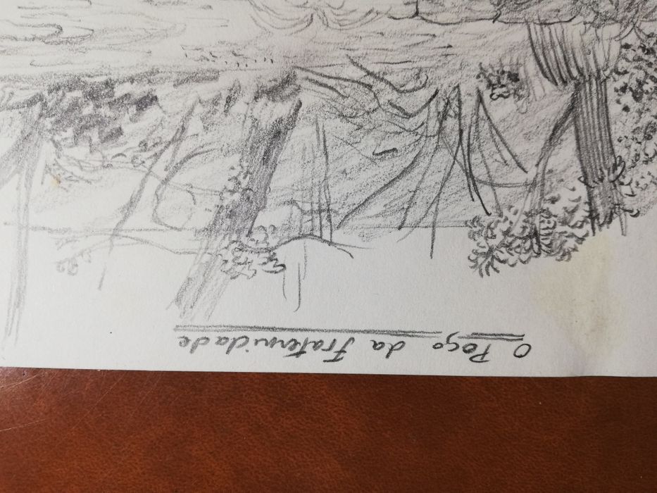 Desenho do Pintor José Luiz da Rocha - Darocha