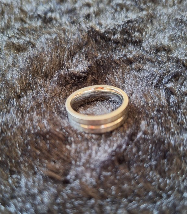 Aliança em Aço Inoxidável