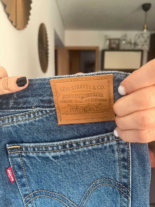 Calção ganga Levis's nº 34