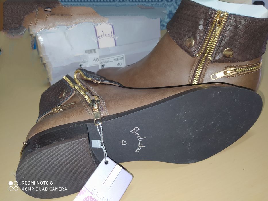 Botins Novos senhora nr 40