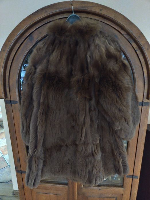 Futro z lisa brazowe