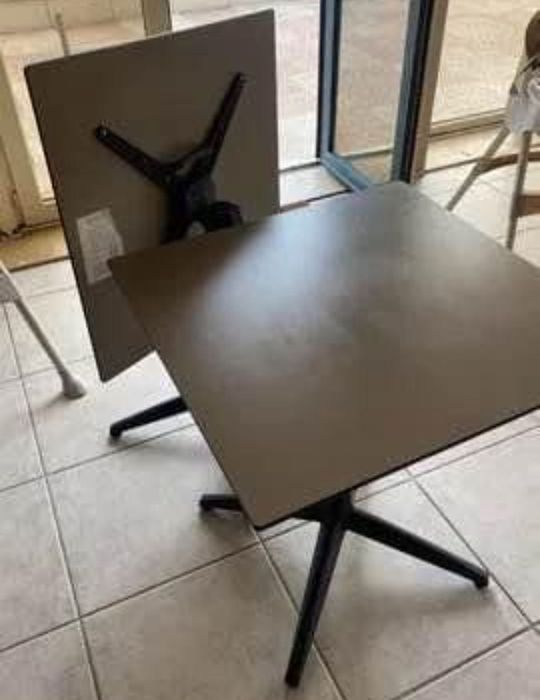 Mesa cafe folding 70x70 antracite mr fenolico turtle dove