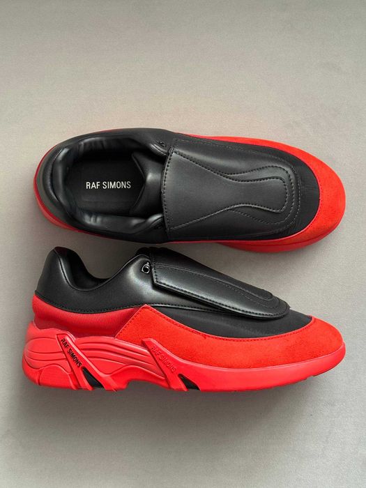 Кросівки Adidas Raf Simons Antei Black/Red premium