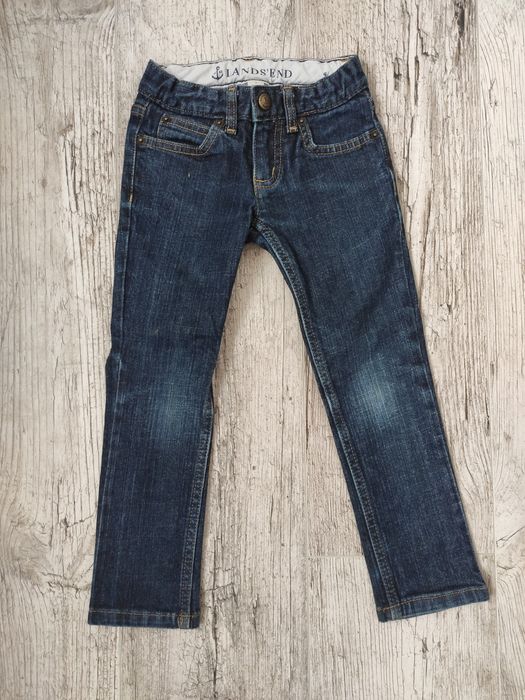 Jeansy dziewczęce 98/104