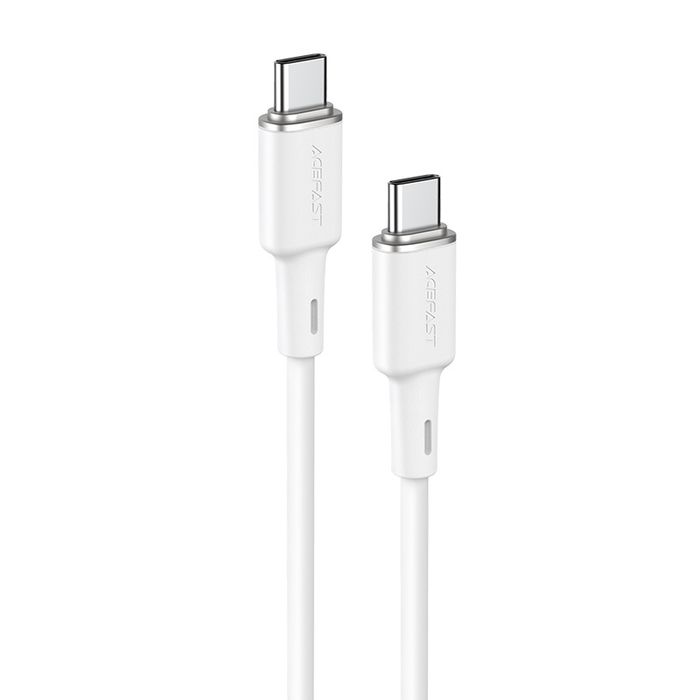 Kabel Acefast C2-03-C-C USB-C - USB-C PD QC 60W 3A 480Mb/s 1,2m - biały