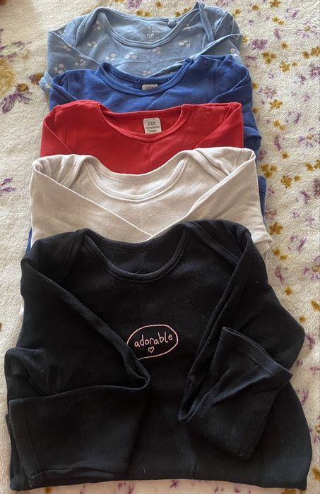 Лот детских боди 2-3 годика