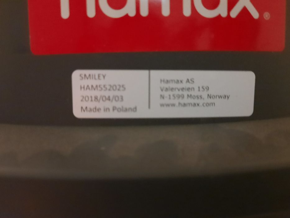 Fotelik rowerowy Hamax