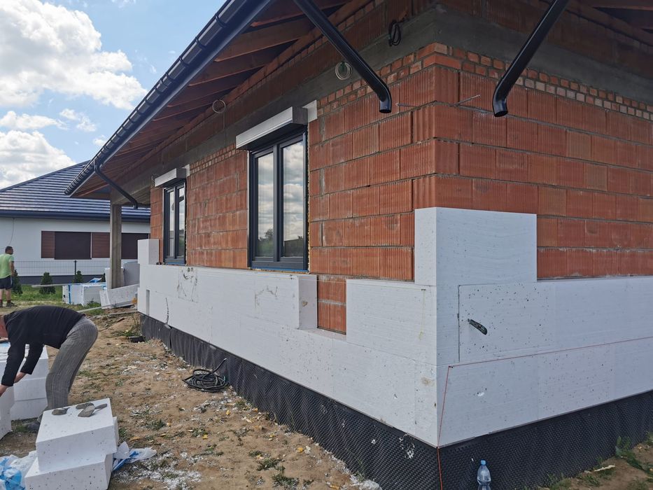 Elewacje docieplenia budynków