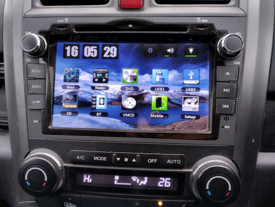 Honda CR-V 3 III  07-11  Radio Android CarPlay