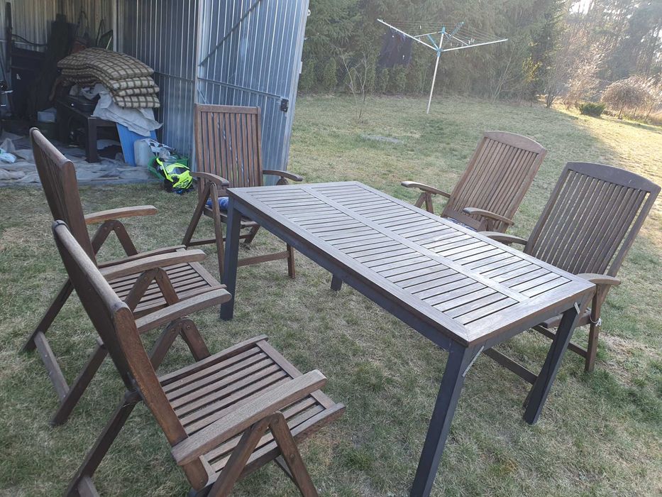 Meble ogrodowe na taras