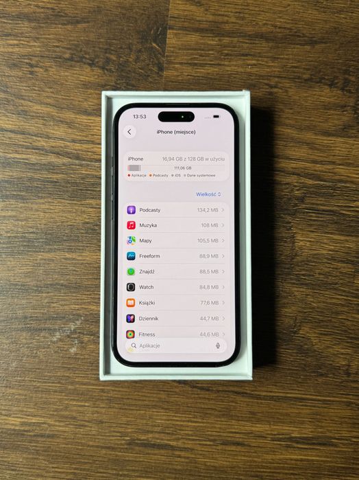 Apple iPhone 15 128Gb, 100% Baterii