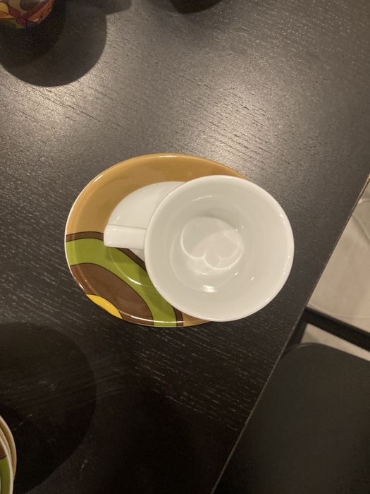 Conjunto de chavenas de cafe Gato Preto