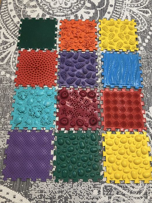 Ортопедичні килимки 25*25 см